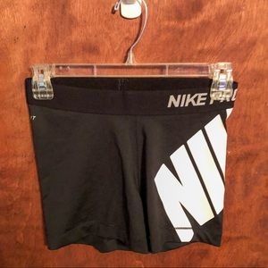 Women’s Nike pro spandex shorts